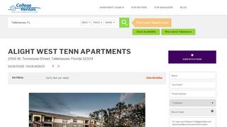 
                            8. Alight West Tenn apartments in Tallahassee, Florida - College Rentals