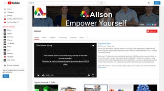 
                            3. Alison - YouTube