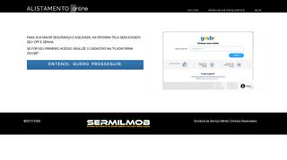 
                            1. ALISTAMENTO MILITAR ONLINE | Diretoria de …