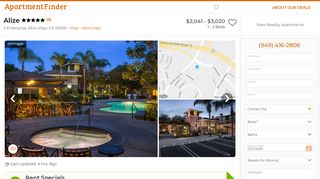 
                            4. Alize - Aliso Viejo, CA | Apartment Finder