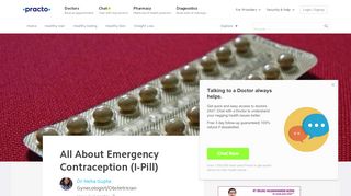 
                            4. All About Emergency Contraception (I-Pill) - Practo