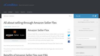 
                            6. All about selling through Amazon Seller Flex - eComBites