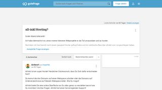 
                            9. all-inkl Hosting? (Domain) - gutefrage.net