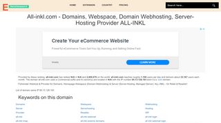 
                            2. All-inkl.com - Domains, Webspace, Domain …