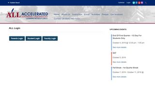 
                            11. ALL Login - Accelerated Learning Laboratory