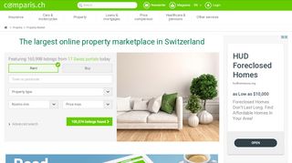 
                            9. All properties and apartments – The Comparis home finder