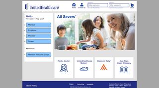 
                            3. All Savers Portal: Home