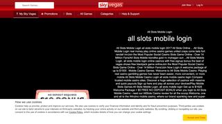 
                            8. All Slots Mobile Login - onlinewintopcasino.com