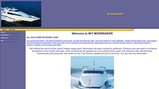 
                            8. All Solutions Network Login - M/Y MOONRAKER