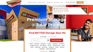 
                            1. All Storage Online: Self Storage Units In Texas & Oklahoma