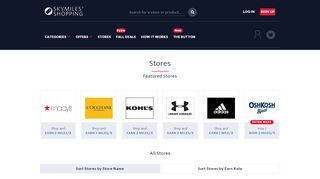 
                            7. All Stores - Delta SkyMiles Shopping