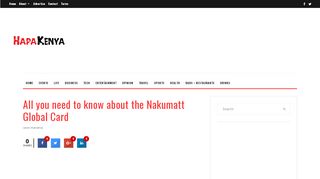 
                            1. All you need to know about the Nakumatt Global Card ...