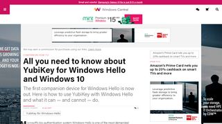 
                            5. All you need to know about YubiKey for Windows Hello and ...