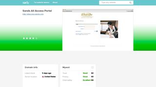 
                            2. allaccess.sands.com - Sands All Access Portal - All ... - Sur.ly