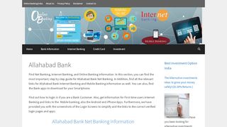 
                            3. Allahabad Bank Net Banking | Allahabad Bank Internet ...