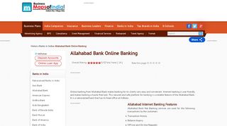 
                            11. Allahabad Bank Online Banking - Net Banking …