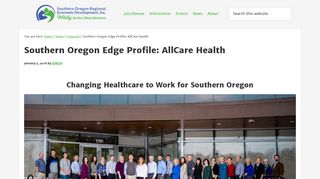 
                            9. AllCare Health | Changing Healthcare to Work for Southern ...