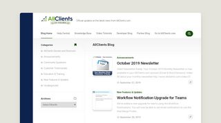 
                            7. AllClients Blog – Official updates on the latest news from ...