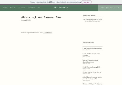 
                            9. Alldata Login And Password Free - …