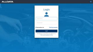 
                            4. ALLDATA - Login