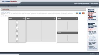 
                            6. ALLDATAdiy.com - Select Vehicle