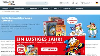 
                            6. Alle Ausgaben von Asterix dem Gallier hier im EGMONT-Shop