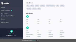 
                            4. Alle Genres von laut.fm – User Generated Radio™