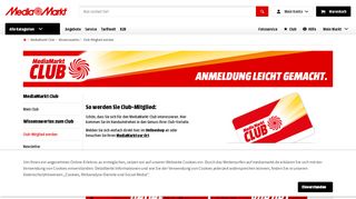 
                            2. Alle Infos zur MediaMarkt Club-Registrierung & …