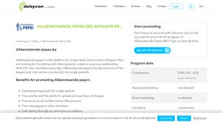 
                            8. Alleenstaande-Papas (BE) affiliatemarketing | Promote …