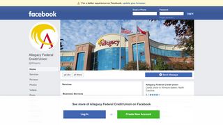 
                            3. Allegacy Federal Credit Union - Home | Facebook