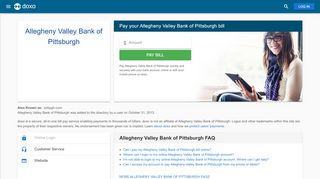 
                            1. Allegheny Valley Bank of Pittsburgh | Pay Your Bill Online ...