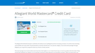 
                            5. Allegiant Credit Card: Does the Low-Cost Carrier Know ...