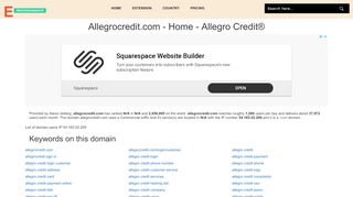 
                            9. Allegrocredit.com - Home - Allegro Credit®