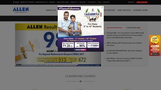 
                            1. ALLEN Career Institute, Kota: Best Coaching for IIT-JEE ...