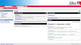 
                            10. Allen Community College - Home | Portal