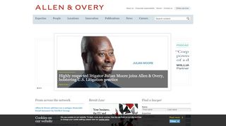 
                            2. Allen & Overy | International Law Firm with Global Reach