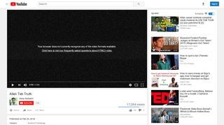 
                            7. Allen Tab Truth. - YouTube