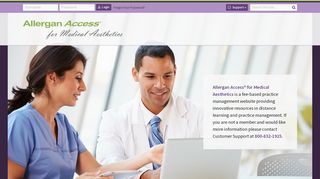 
                            1. Allergan Access® for Medical Aesthetics - Home