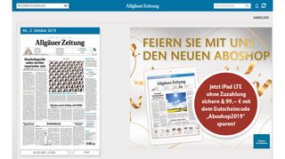 
                            2. Allgäuer Zeitung