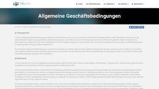 
                            4. Allgemeine Geschäftsbedingungen - - DSLprofi.de