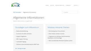 
                            8. Allgemeine Informationen – KNX Association