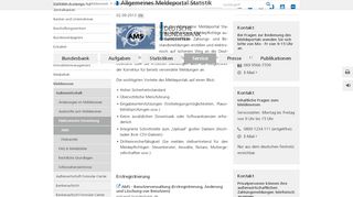 
                            2. Allgemeines Meldeportal Statistik | Deutsche …