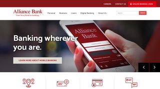 
                            2. Alliance Bank - Home