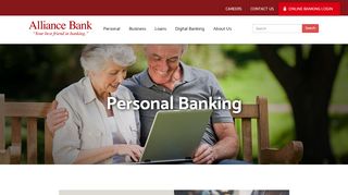 
                            8. Alliance Bank - Personal Banking