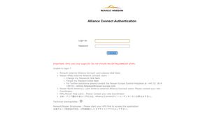 
                            7. Alliance Connect Authentication