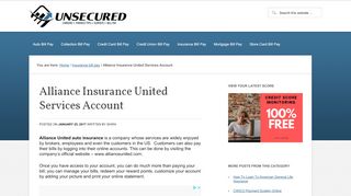 
                            7. Alliance Insurance Auto Insurance - Pay Your Bill