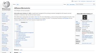 
                            9. AllianceBernstein - Wikipedia