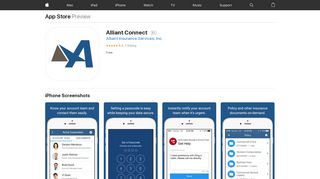 
                            6. Alliant Connect on the App Store