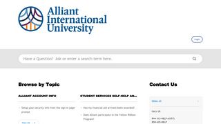 
                            5. Alliant International University | Portal