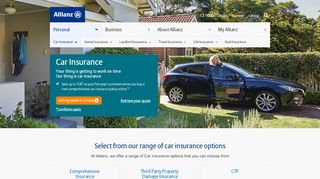 
                            8. Allianz Car Insurance - Car Insurance Quotes Australia